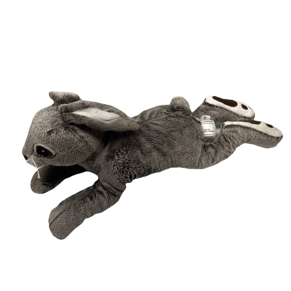IKEA Vandring Hare Plush Bunny Rabbit 17" Floppy Eared Stuffed Animal